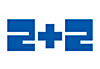 2+2 logo