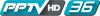 PPTV HD 36 logo