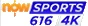 616 Now Sports 4K logo