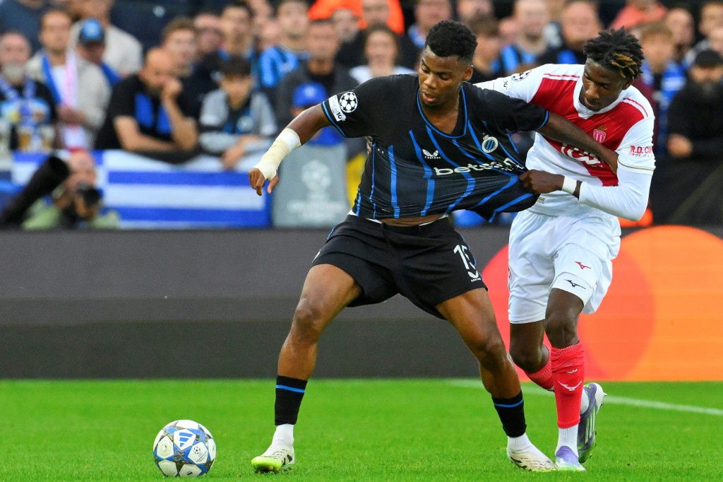 Ligue des champions: Monaco sombre a Bruges la Venise du Nord