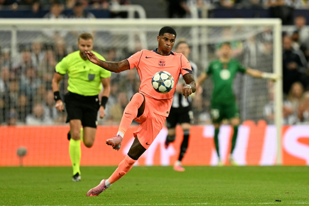 Ligue des Champions: Rashford et Barcelone matent la rage de Newcastle