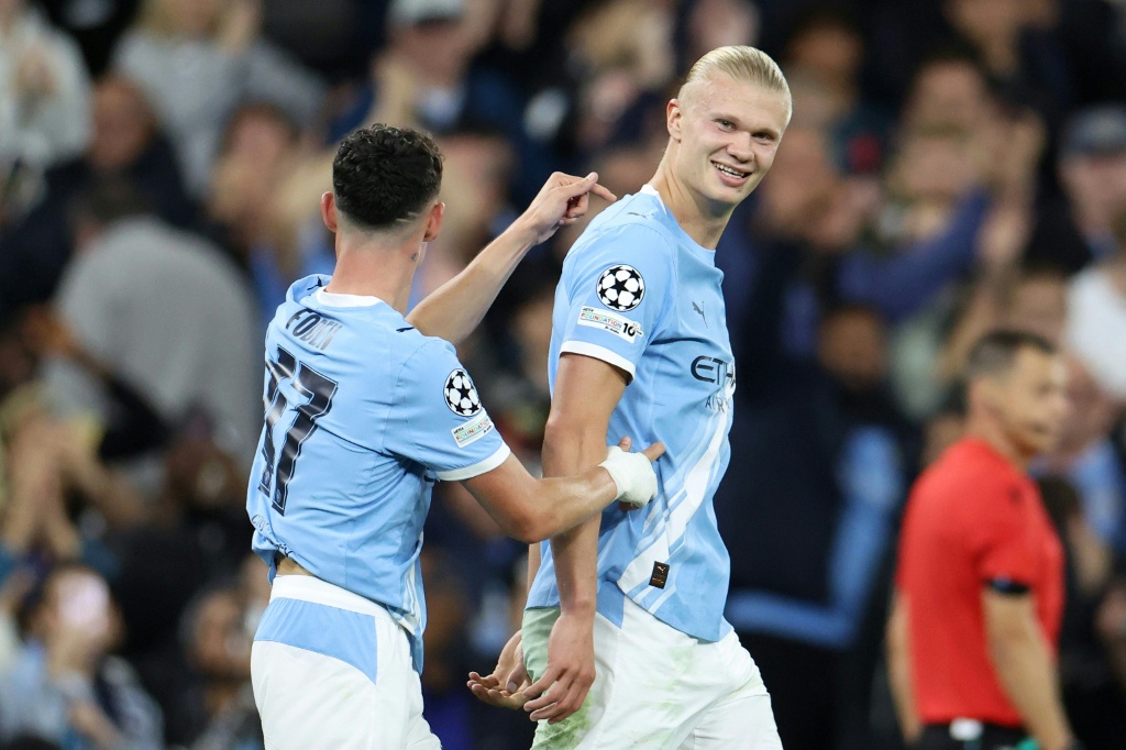 Manchester City derrota o Nápoles por 2-0 na primeira jornada da Liga dos Campeões