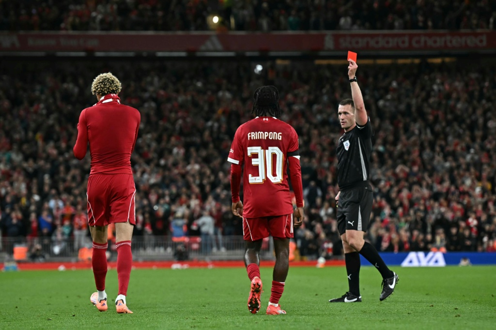 Ekitike says sorry to Liverpool supporters following foolish sending off