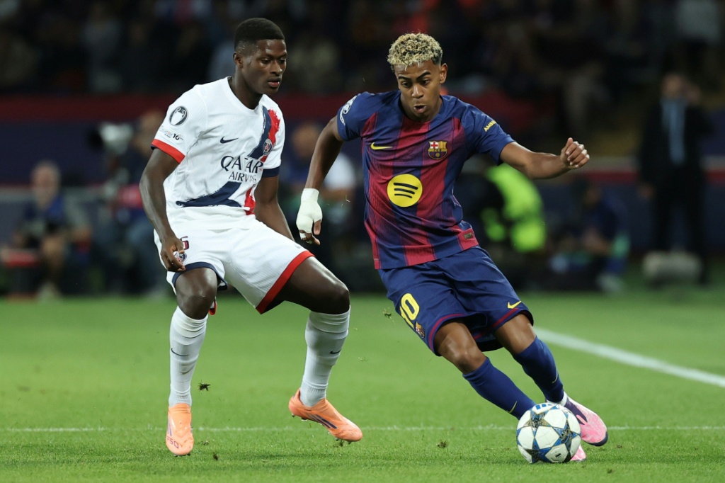 Ligue des champions : Lamine Yamal face à Nuno Mendes, un magnifique affrontement au cœur du Barça/PSG