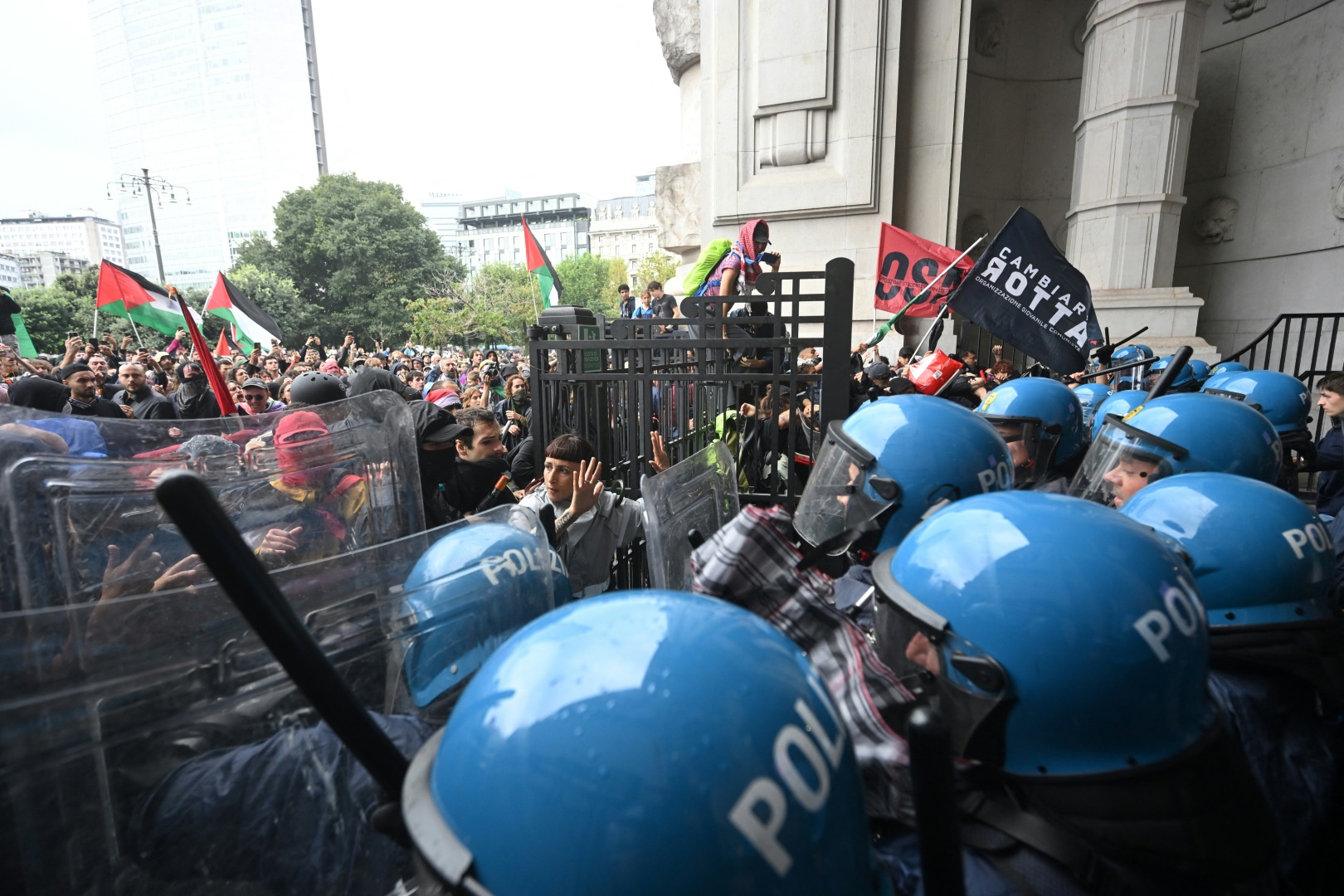 Italien gegen Israel: Verschaerfte Sicherheitsmaßnahmen