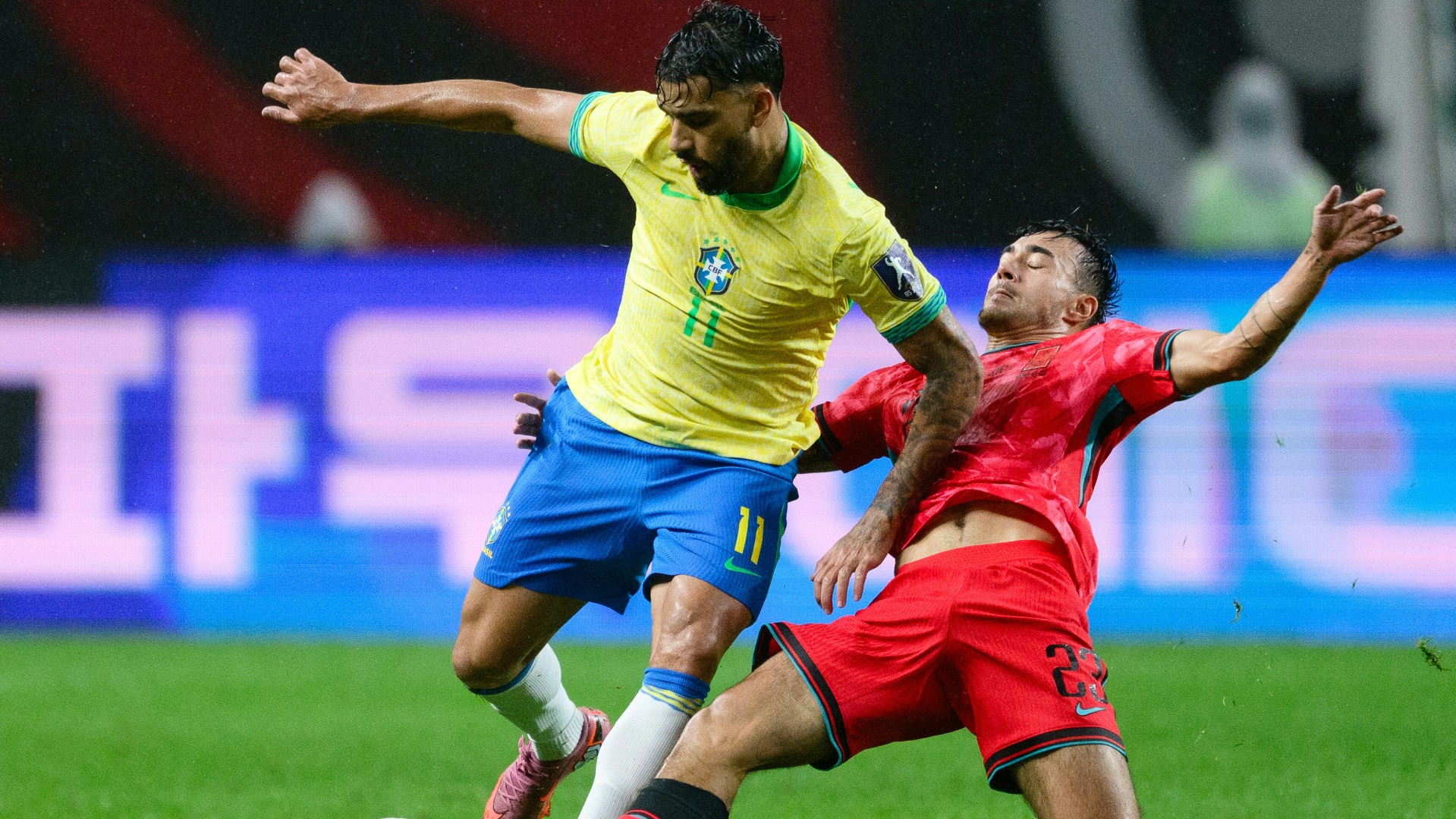 Castrop von Gladbach erleidet mit Südkorea eine Niederlage gegen Brasilien