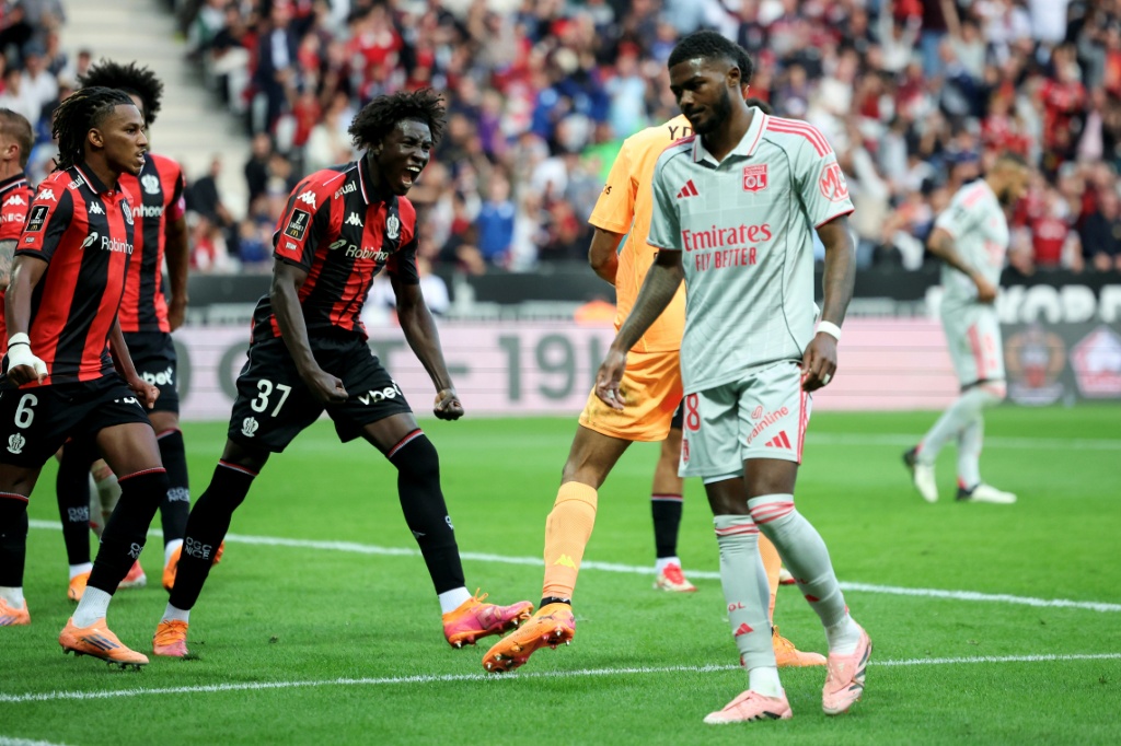 El Lyon cae ante el Niza y desaprovecha la chance de liderar la Ligue 1