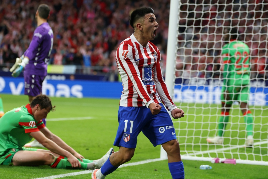 Almada Raih Gol Perdana Bawa Atletico Madrid Menang atas Osasuna