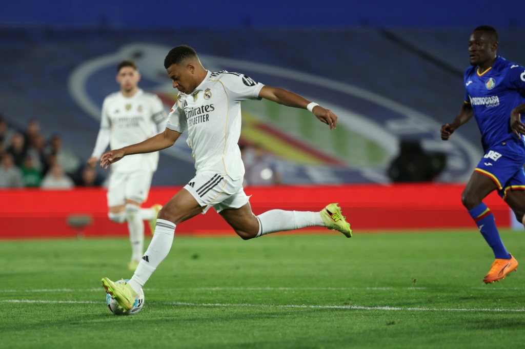 En Espagne Mbappé délivre une nouvelle fois le Real Madrid à Getafe