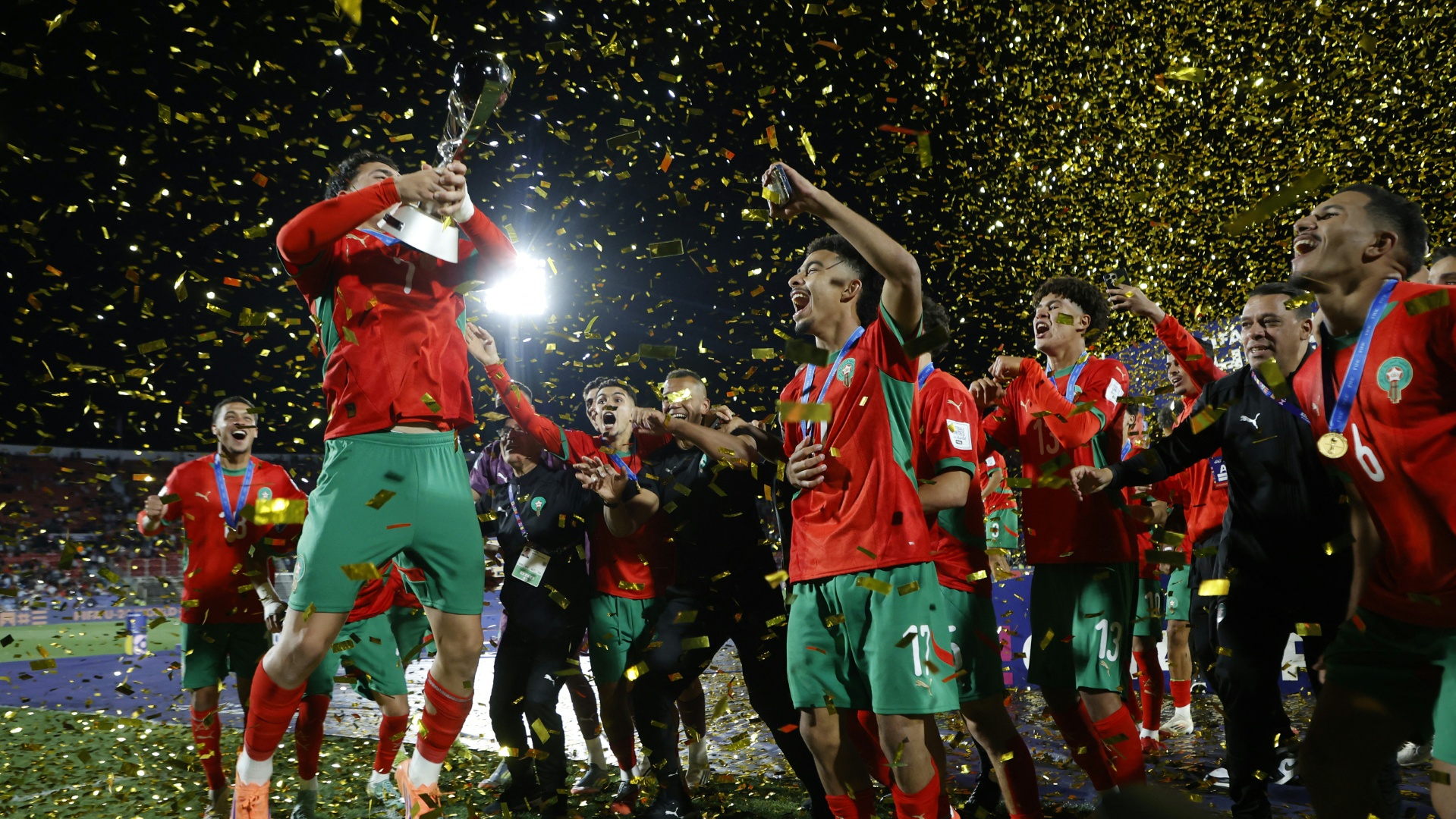 U20-Weltmeister: Marokko besiegt Argentinien und sichert sich den Pokal