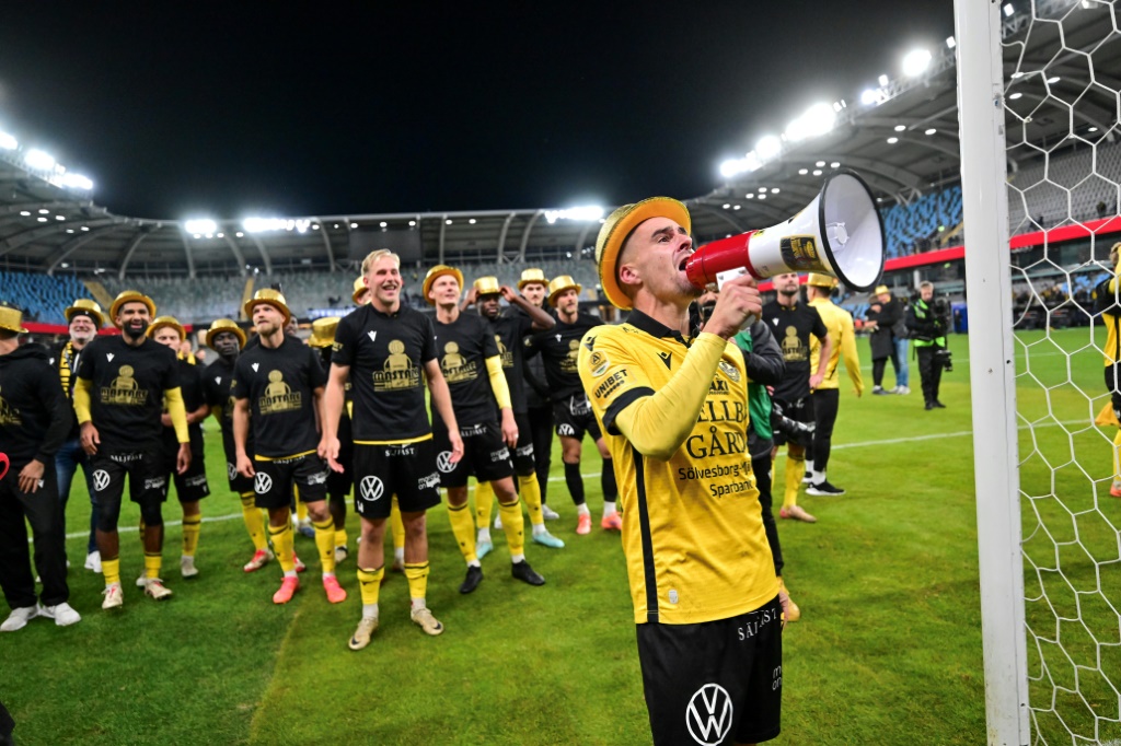 Mjällby el humilde logra hazaña al conquistar primer título liguero sueco