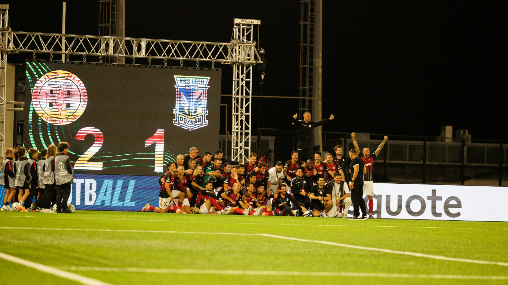 Sensation in Gibraltar: Die "magische Nacht" der "Kobolde"