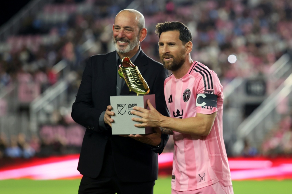Lionel Messi logra su primer premio al máximo goleador en la MLS previo al comienzo de los playoffs