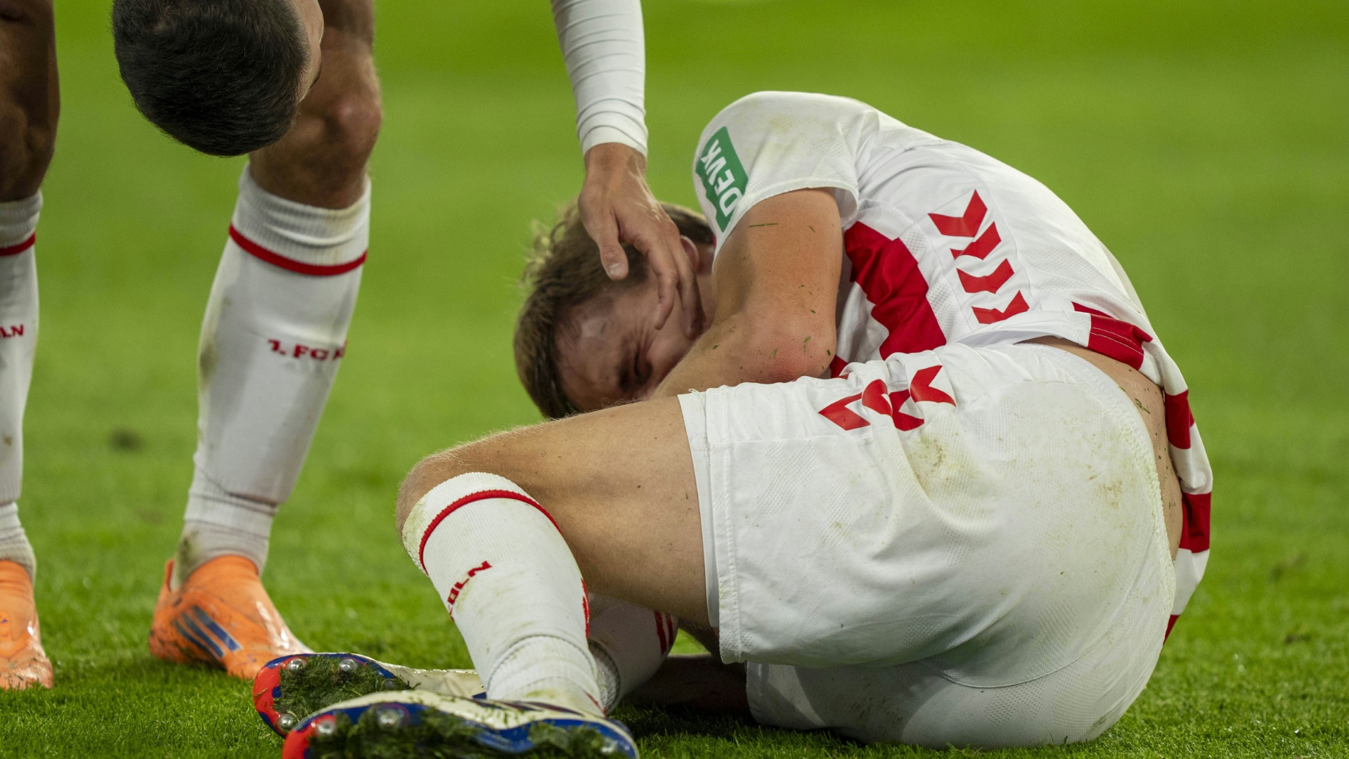 Schock beim FC: Hübers mit Knieverletzung ausgewechselt