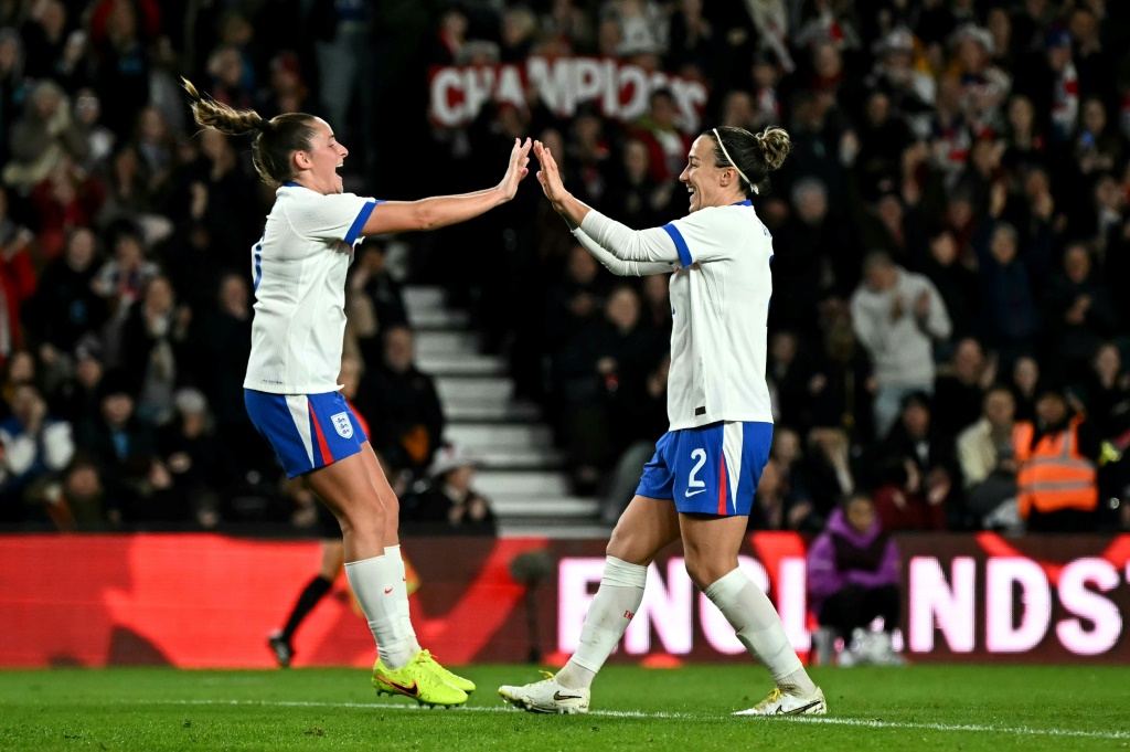 Lucy Bronze strikes birthday goal in England women's win over Australia