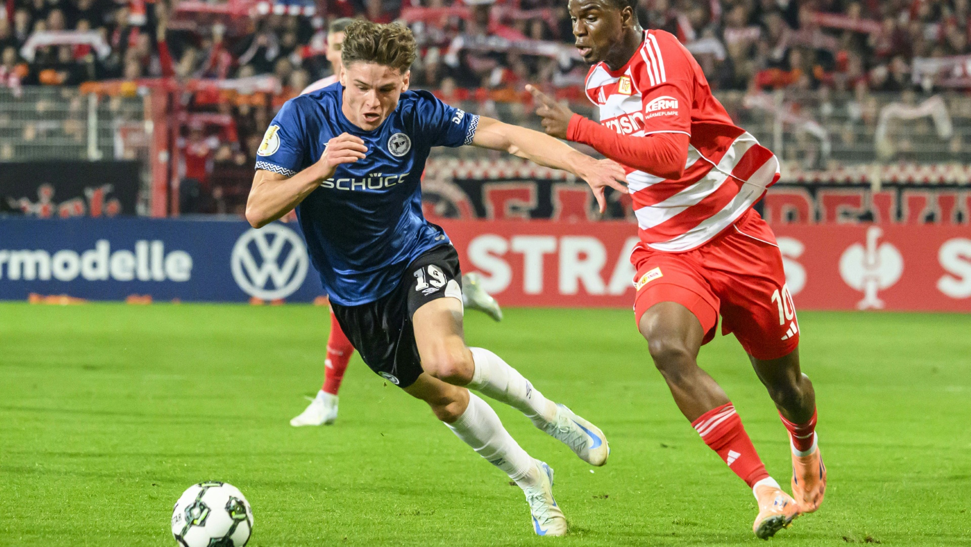 Nach Verlängerung Union Berlin besiegt Bielefelds Pokalzauber