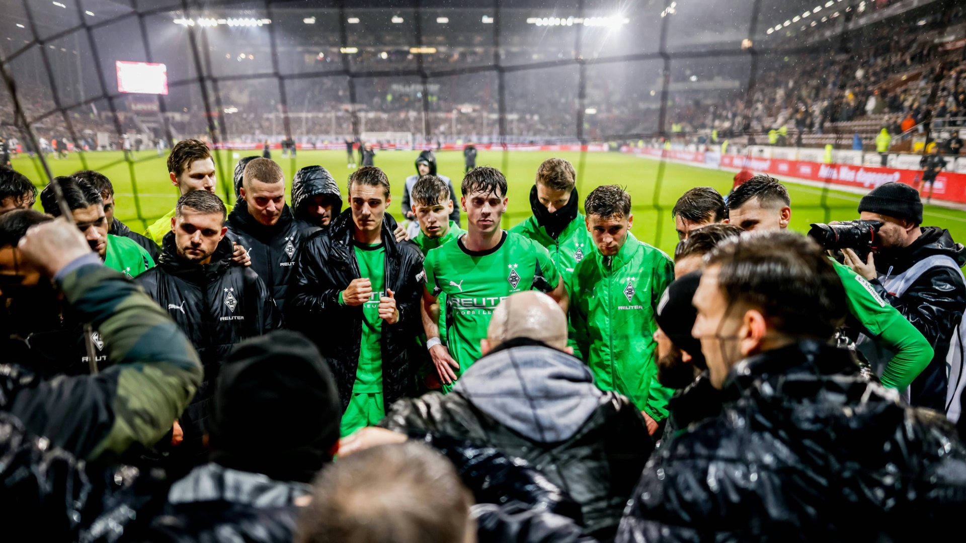 Gladbach erlebt Erleichterung: Anhänger motivieren das Team fürs Derby