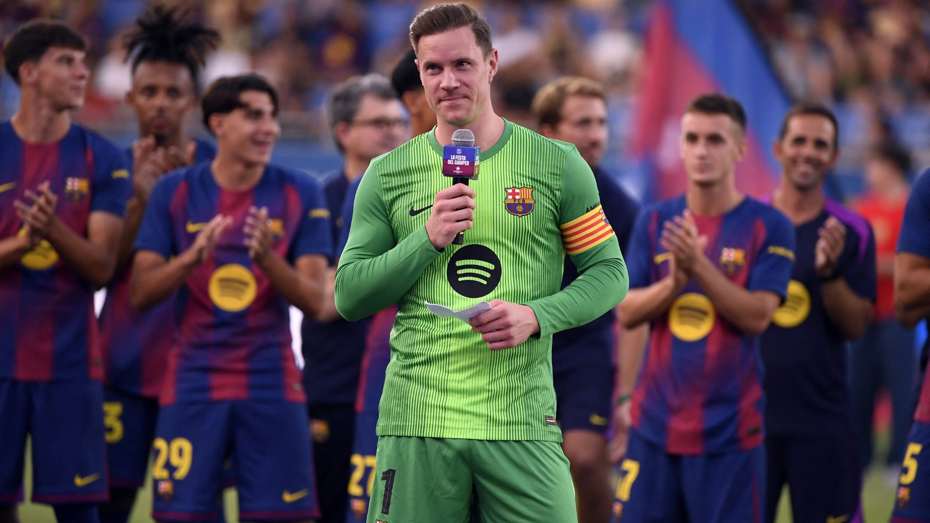 Ter Stegen zurück auf dem Rasen nach Rückenoperation