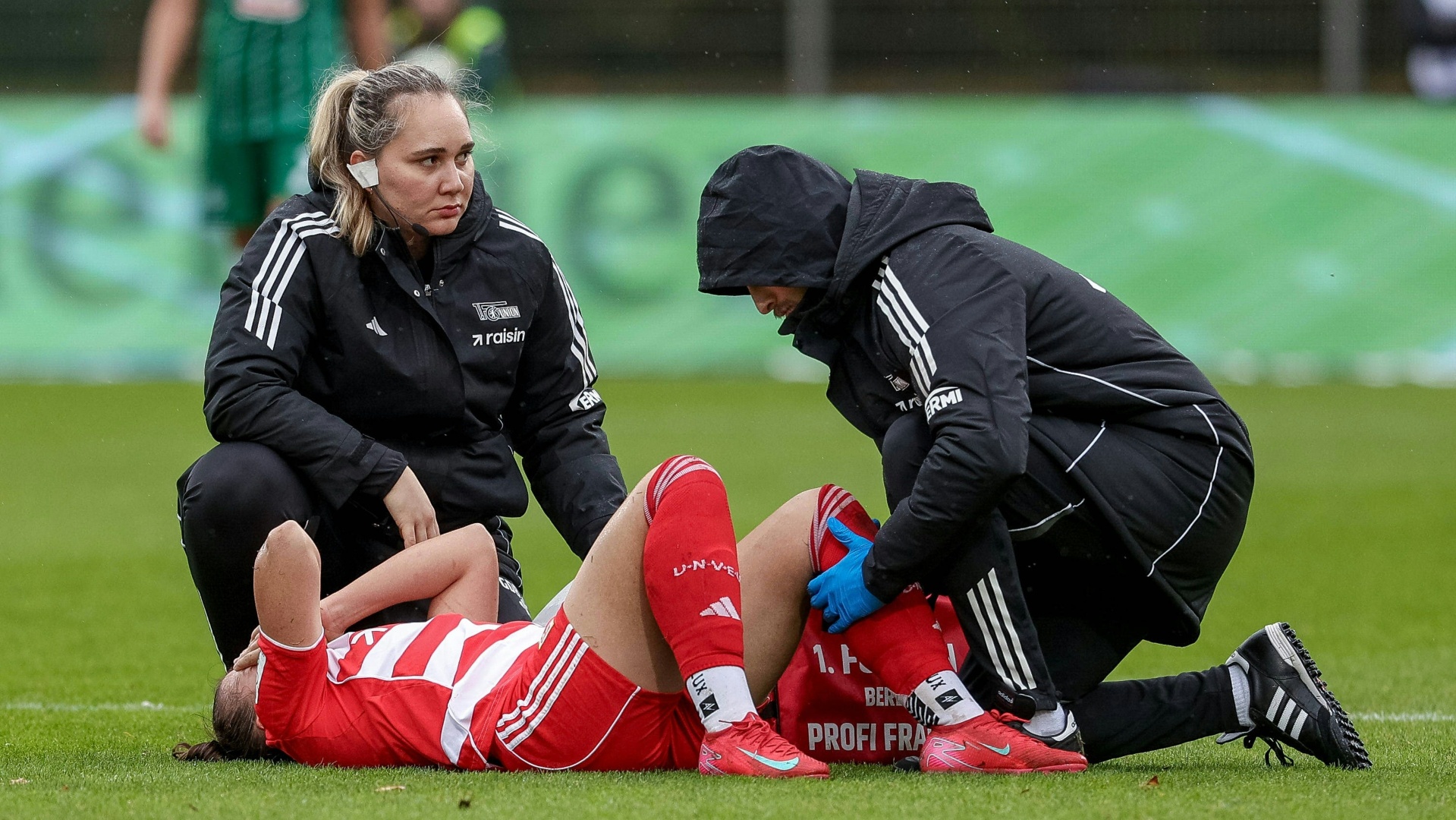 Union Berlin Janez mit Kreuzbandriss