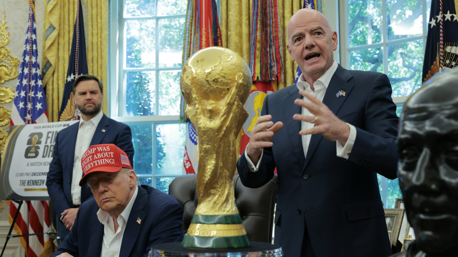 Premiere in Washington: Infantino startet neuen Friedenspreis