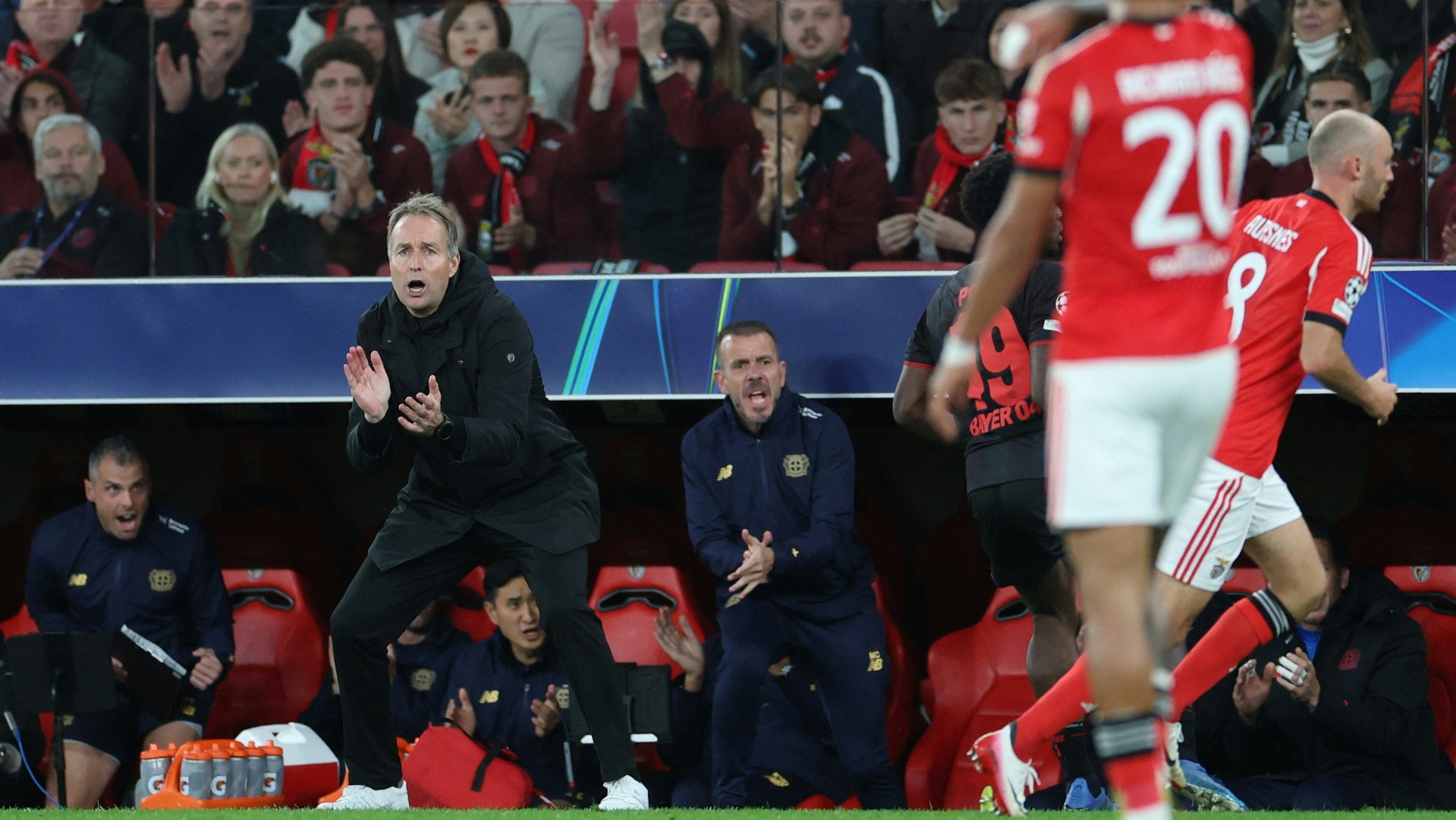 Freude pur: Bayer feiert entscheidenden Triumph in Lissabon