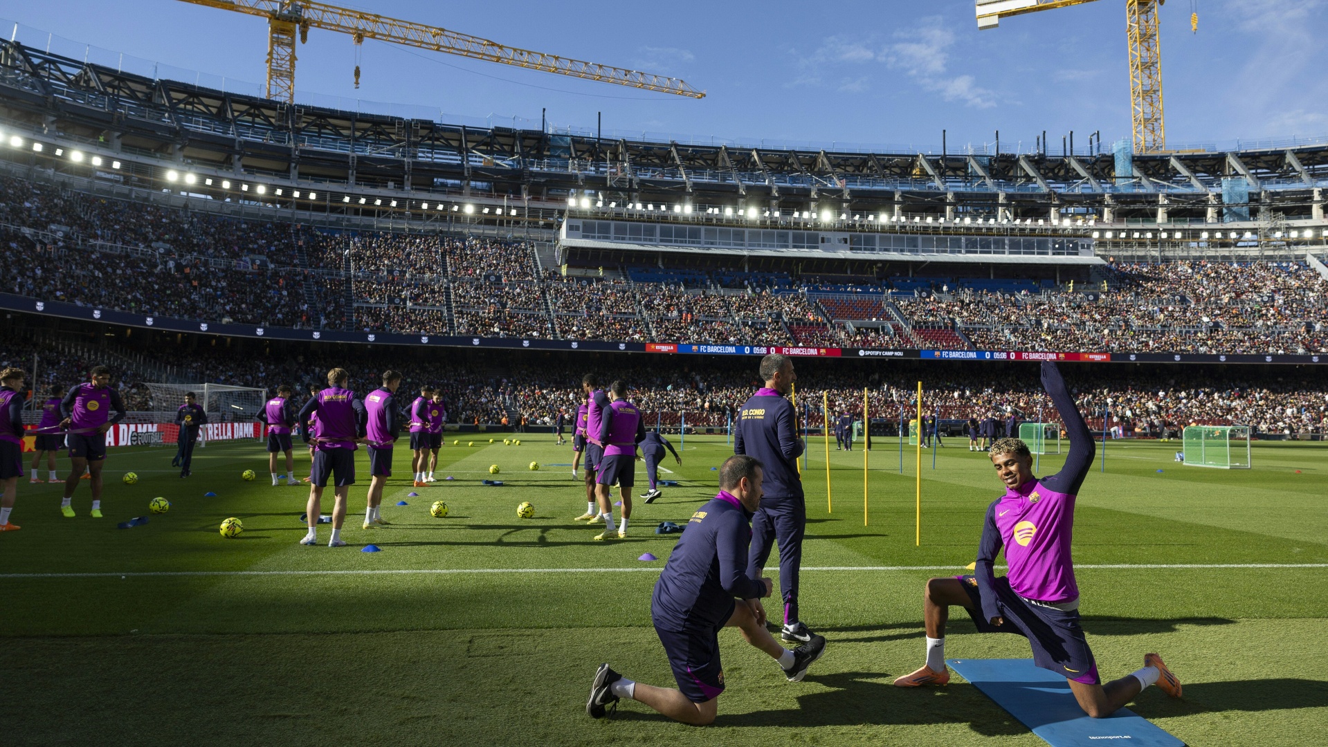 FC Barcelona trainiert wieder im Camp Nou: Rückkehr vielleicht bereits im November