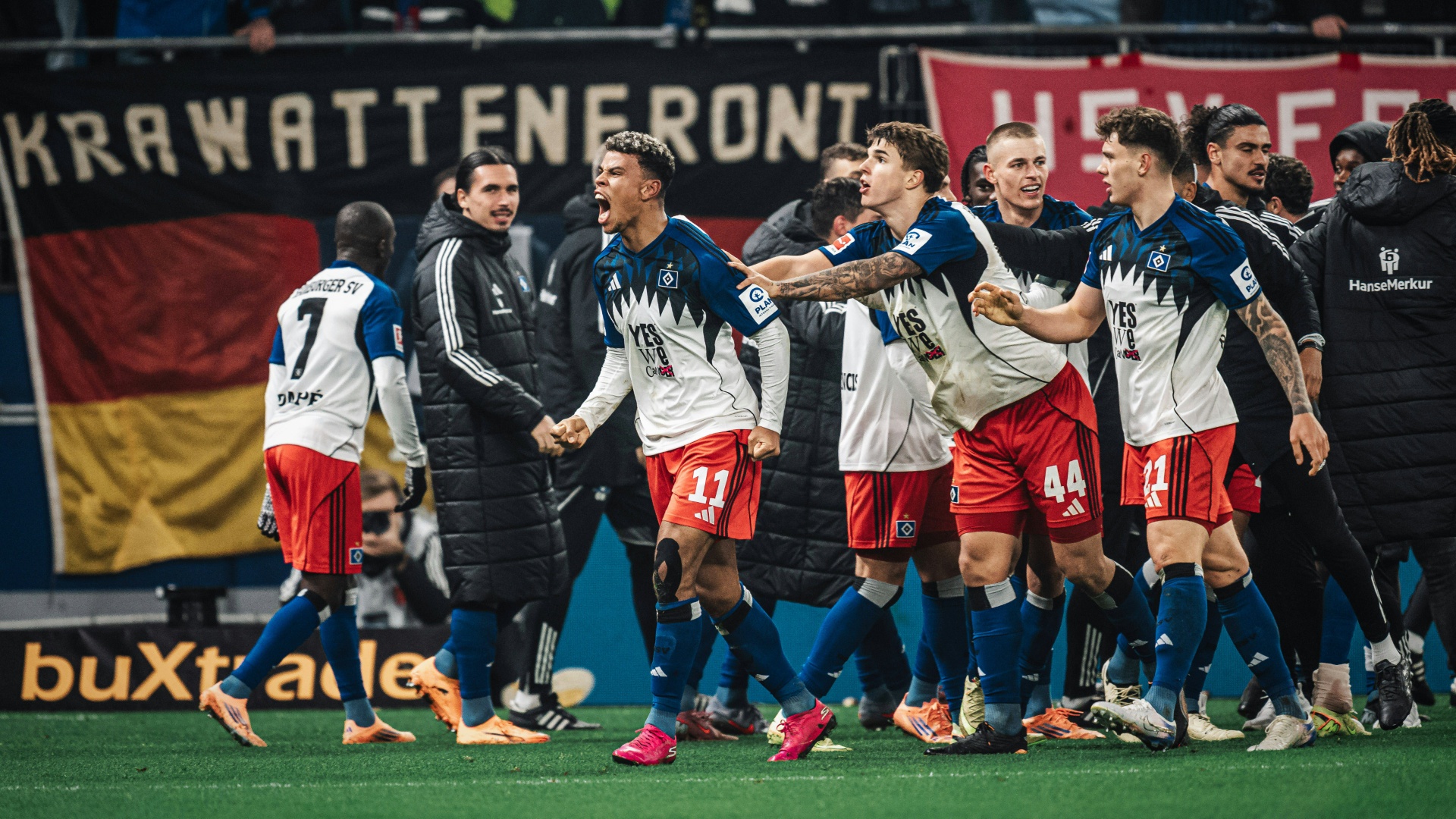 HSV schlägt zurück gegen BVB online: "Bei uns zeigte die Uhr 90+7 an"