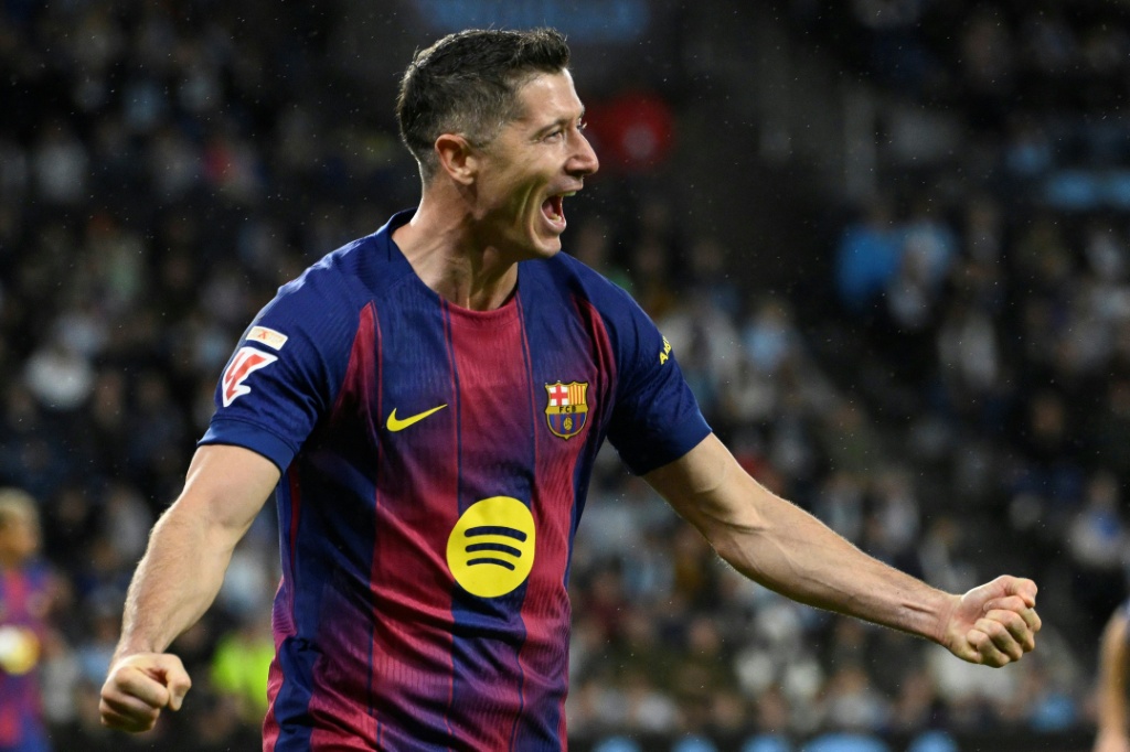 Barcelona se impone en Vigo con tripleta de Lewandowski (4-2)
