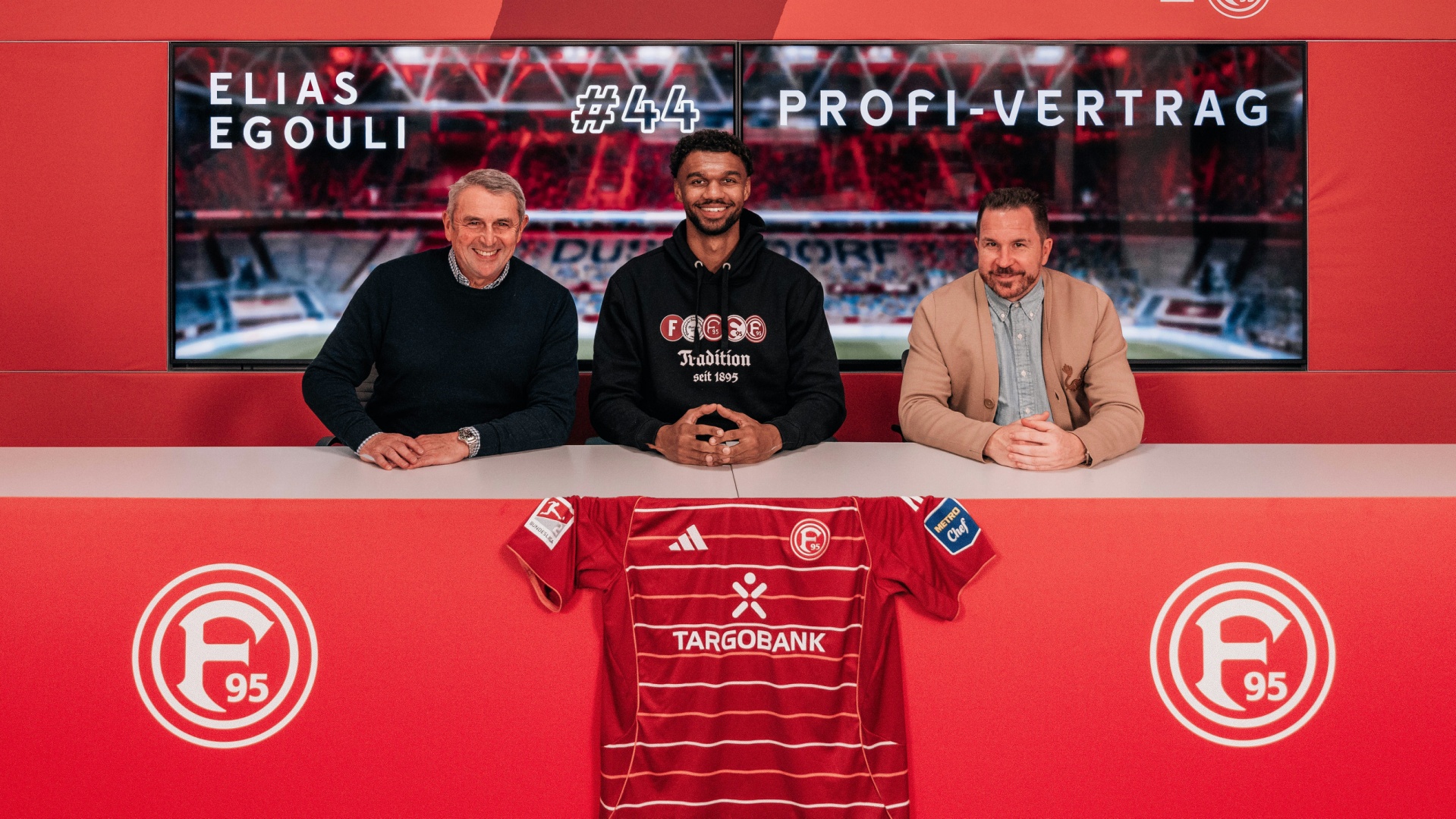 Elias Egouli sichert sich Profivertrag bei Fortuna Düsseldorf