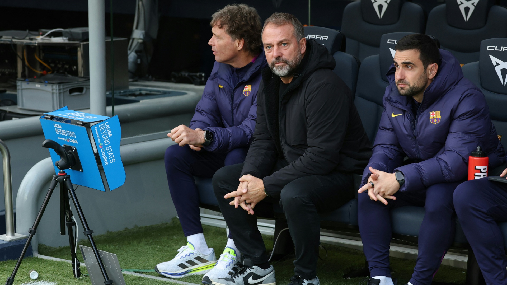 Traum erfuellt: Flick jubelt ueber erstes Spiel im Camp Nou