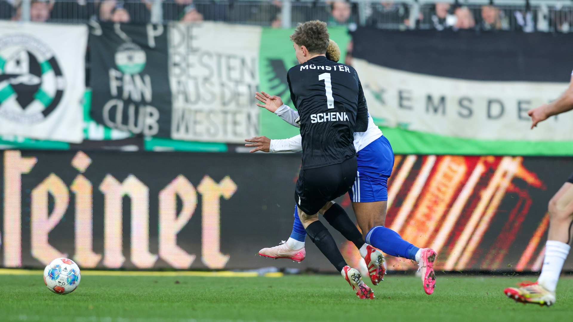 Preußen ohne Torwart Schenk: Sperre für zwei Partien im Derby