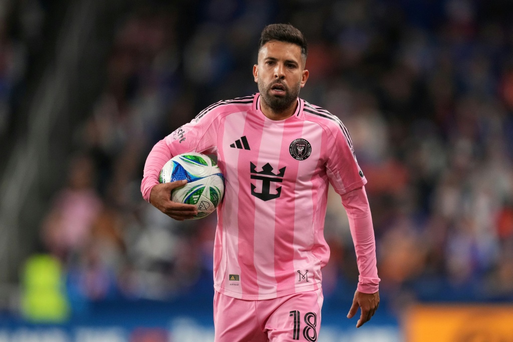 Jordi Alba ambiciona aposentar-se do futebol com o Inter Miami como campeão da MLS