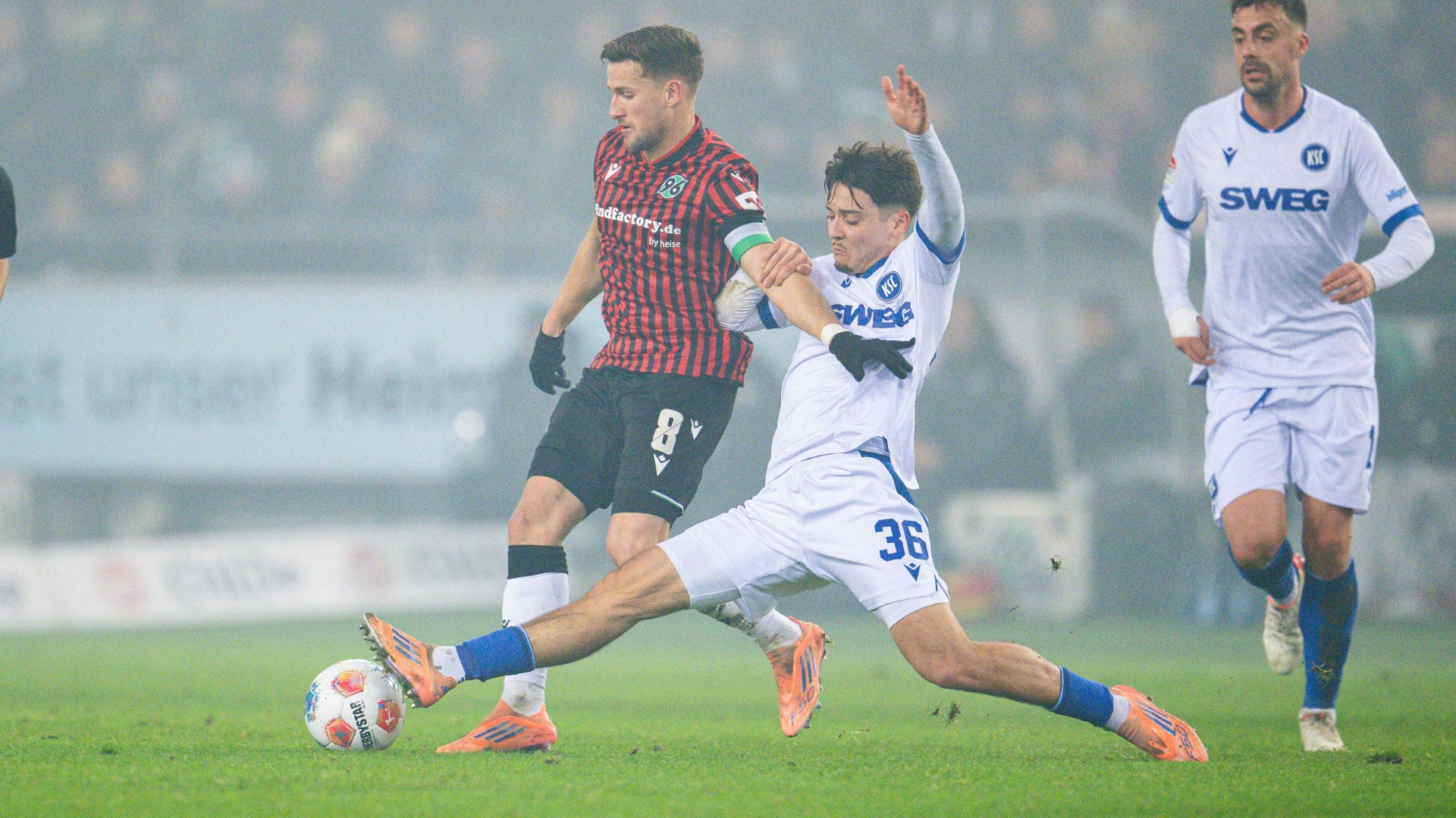 Hannover triumphiert durch zwei Einwechslungstore