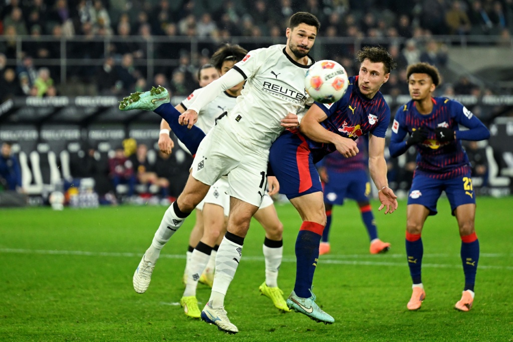 RB Leipzig pierde posicion en la Bundesliga despues de empatar con el Mönchengladbach