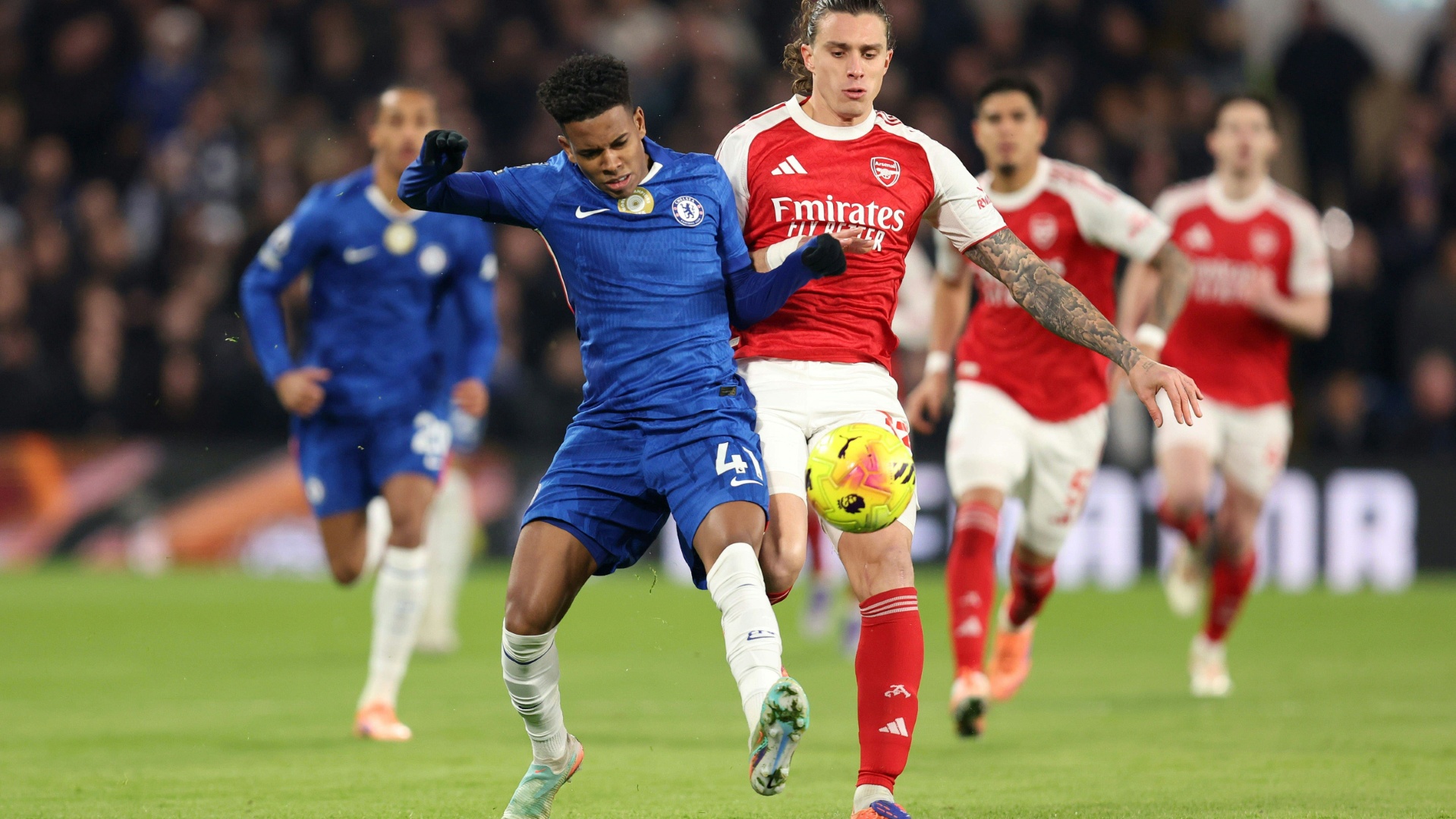 Arsenal erzielt trotz Überlegenheit nur Unentschieden gegen Chelsea