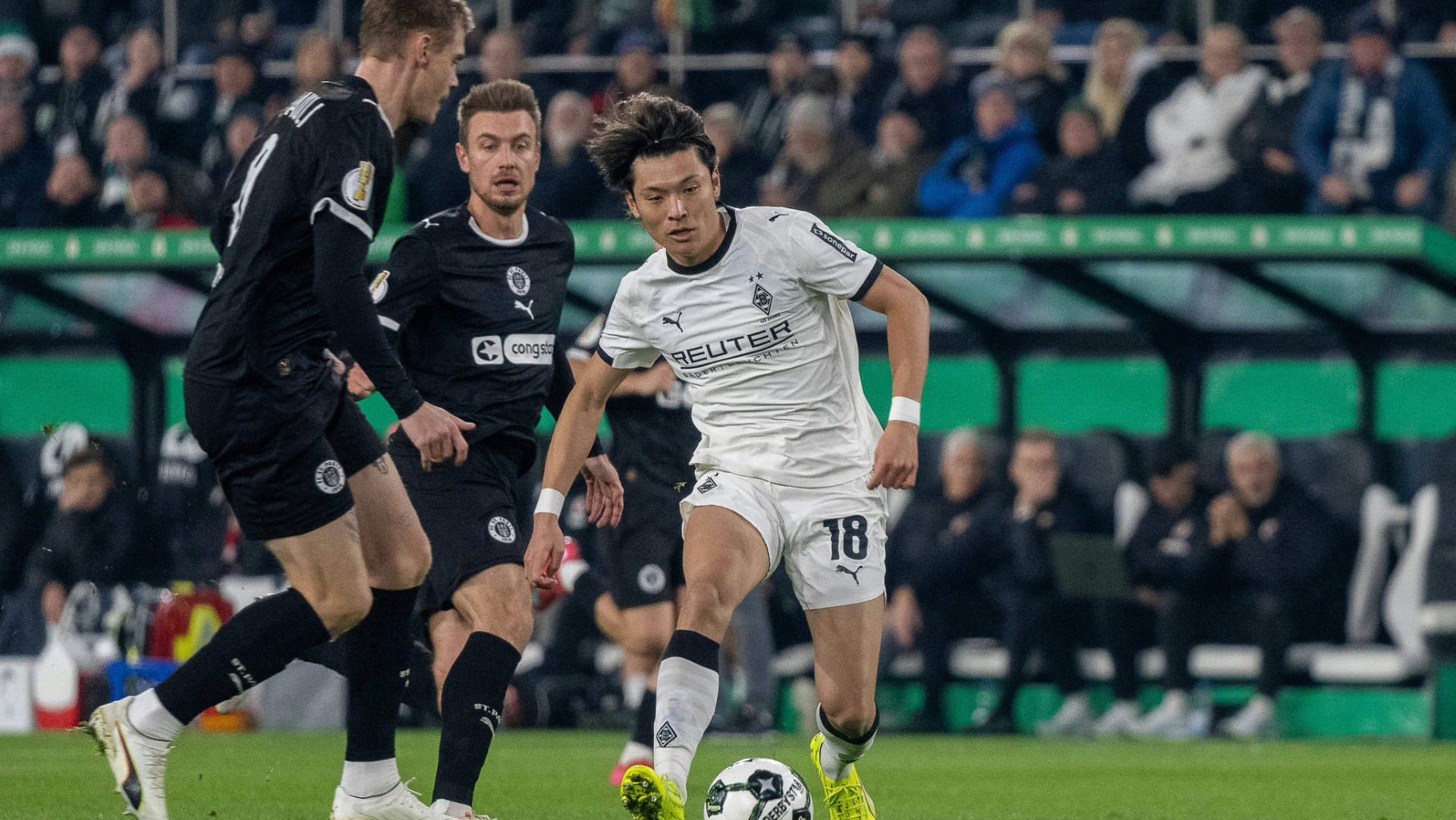 St. Pauli gelingt Pokal-Coup in Gladbach