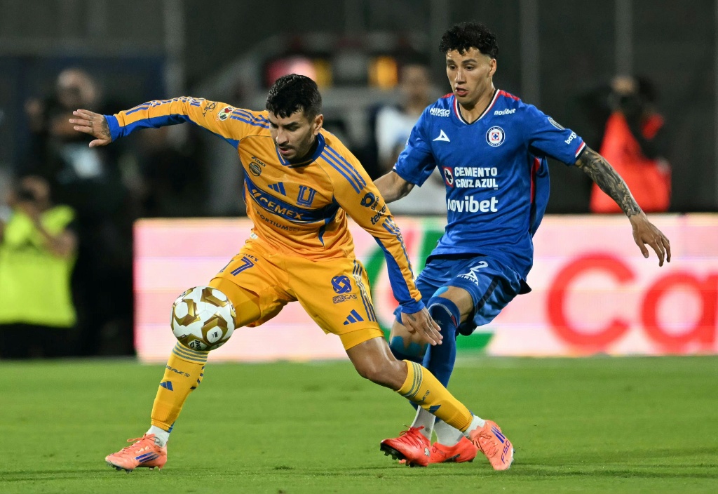 Tigres iguala ante Cruz Azul y obtiene una ligera superioridad en las semifinales del Apertura mexicano