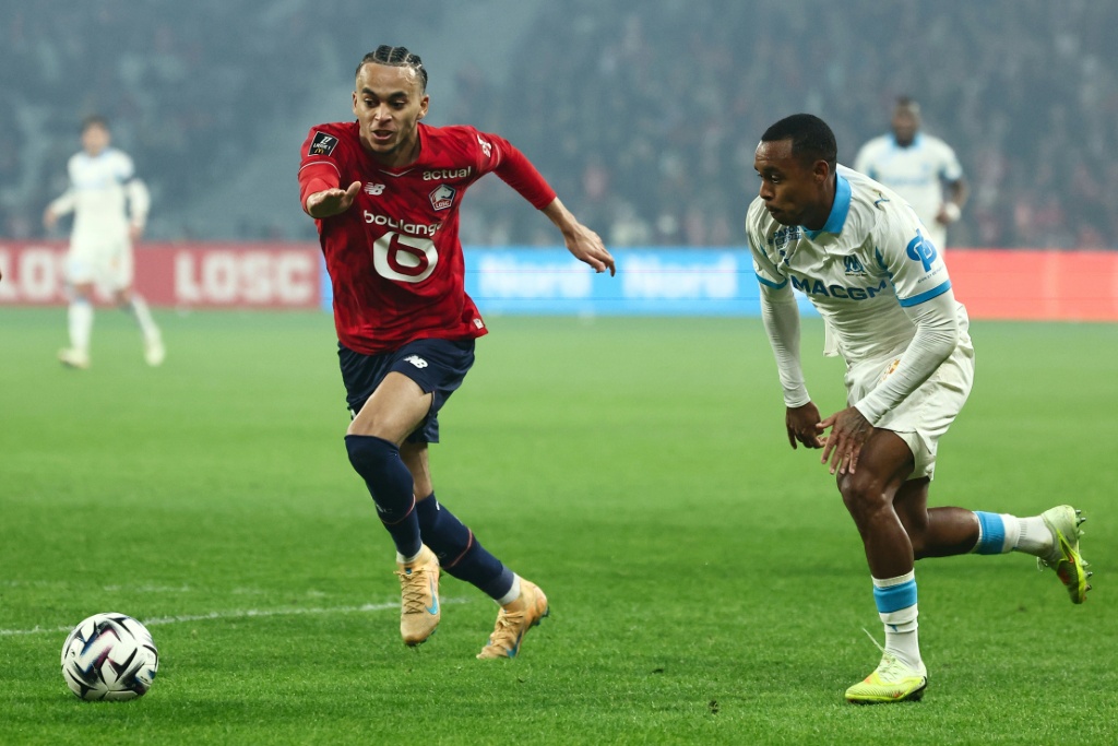 Ethan Mbappe strikes late to hand Lille victory and block Marseilles Ligue 1 summit bid