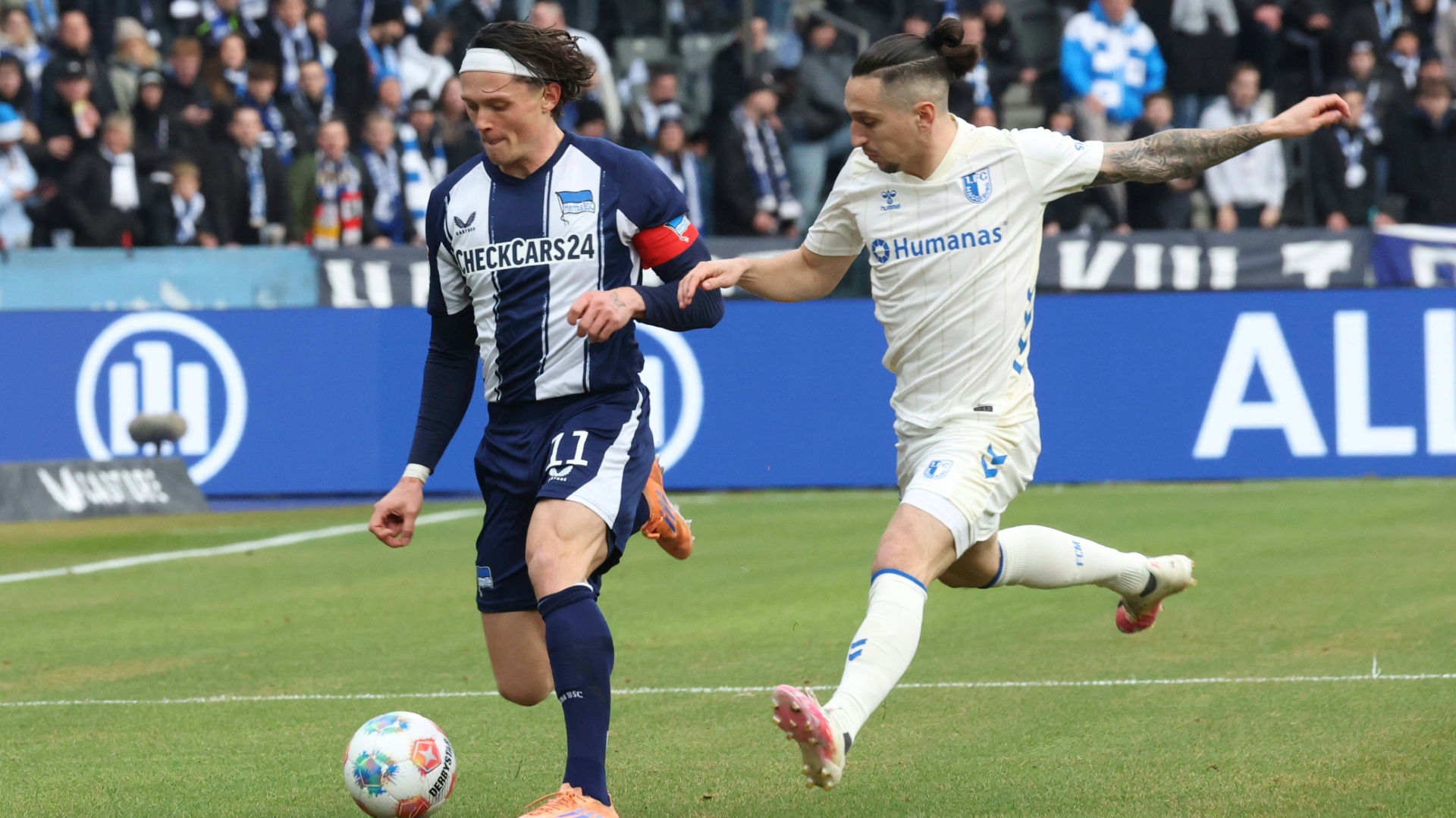 Serie gerissen: Hertha patzt gegen Magdeburg