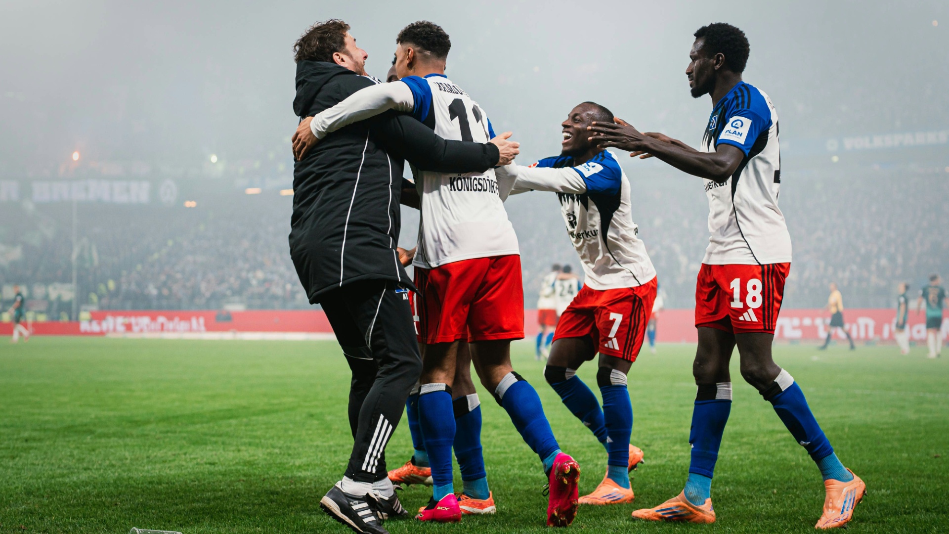Aufregung im Nordduell: Einwechslung Poulsen bringt HSV zum Feiern
