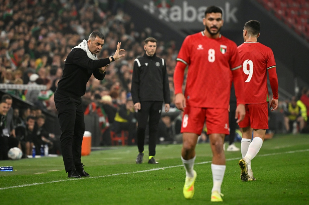 El motivador de la selección de fútbol palestina proviene de un local en Gaza