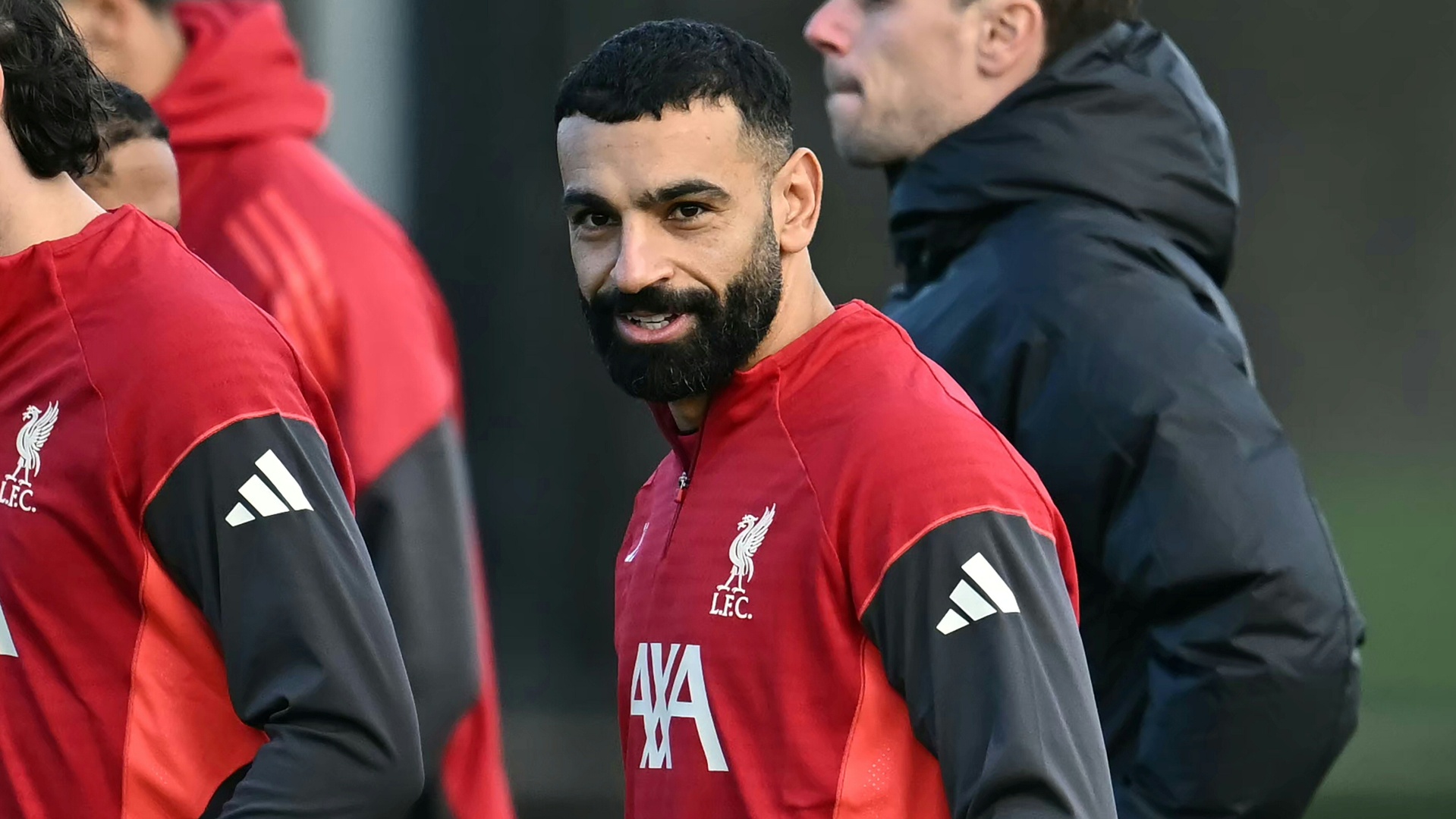 Während des 'Bürgerkriegs': Salah trainiert und lacht