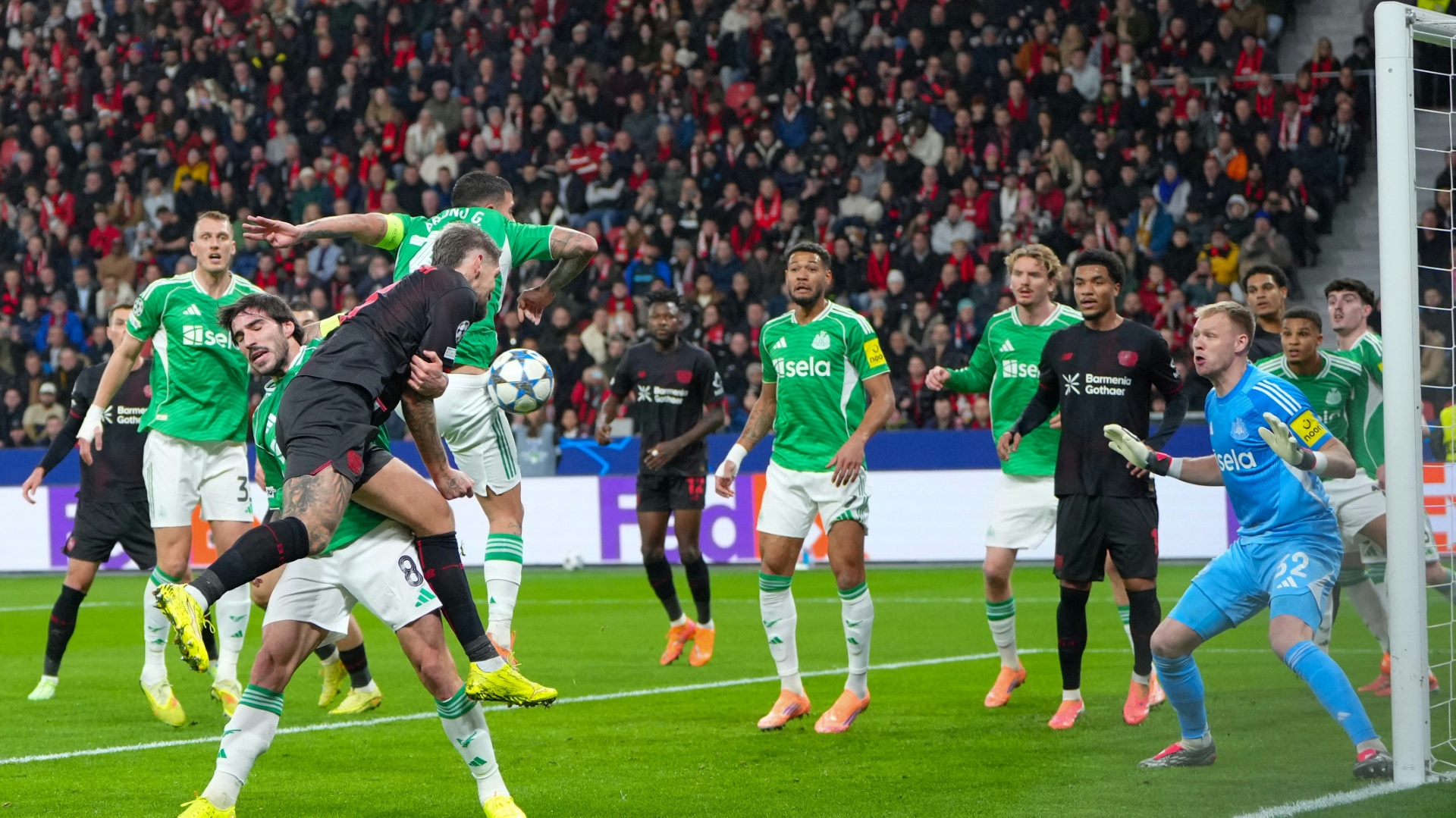 Trotz Rückschlägen: Bayer Leverkusen holt Unentschieden gegen Newcastle