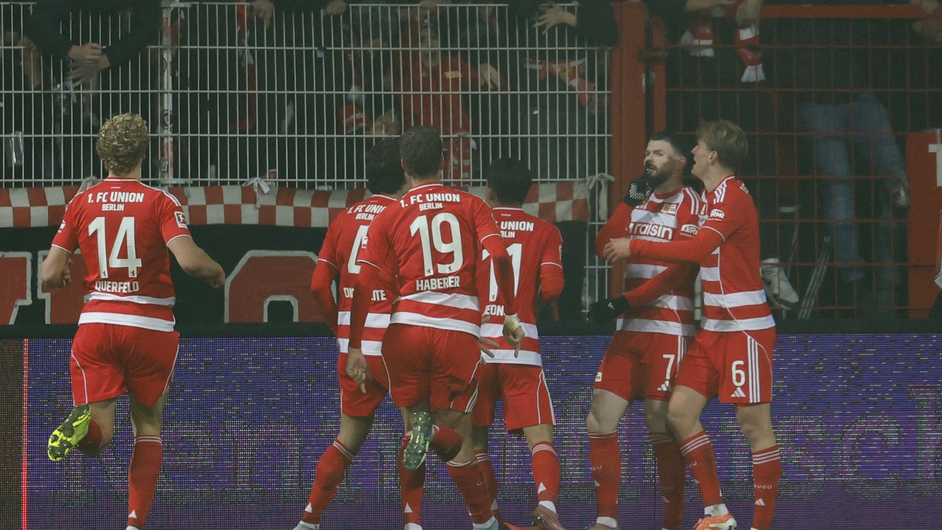 Viel Freude: Union Berlin beendet die Torflaute der Stürmer