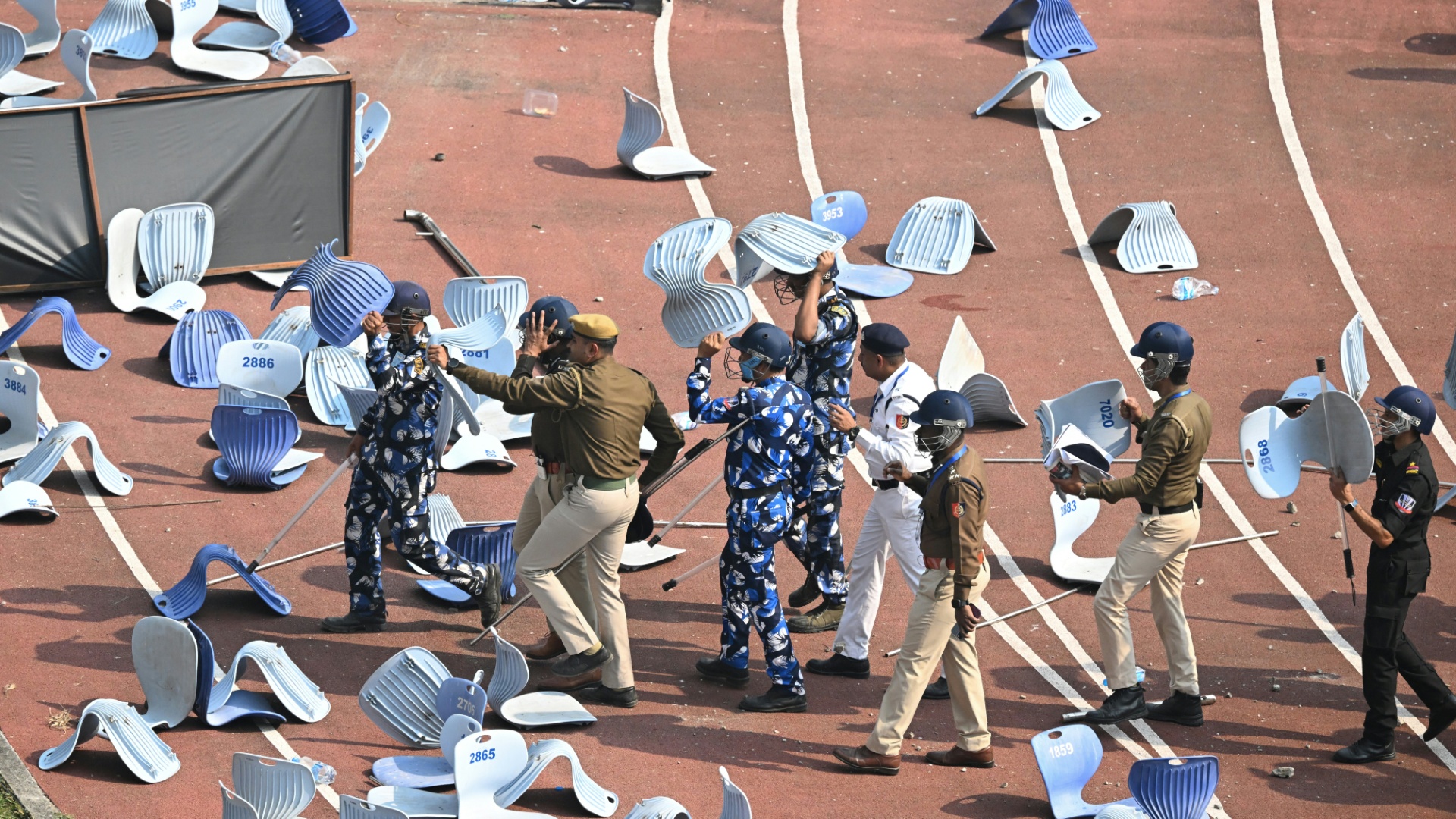 Ausschreitungen von Fans: Messi beendet Stadionrunde in Indien vorzeitig