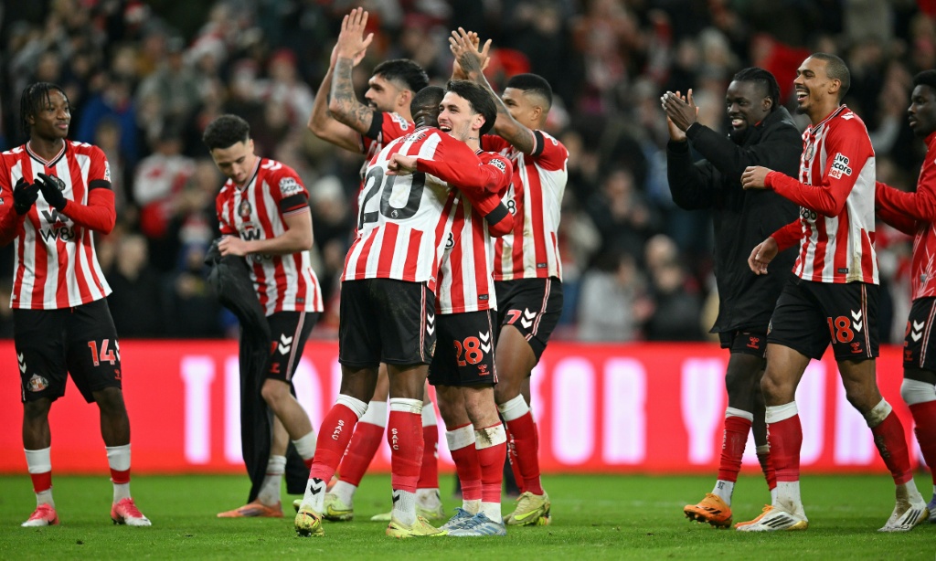 Angleterre Arsenal sous observation fete a Sunderland