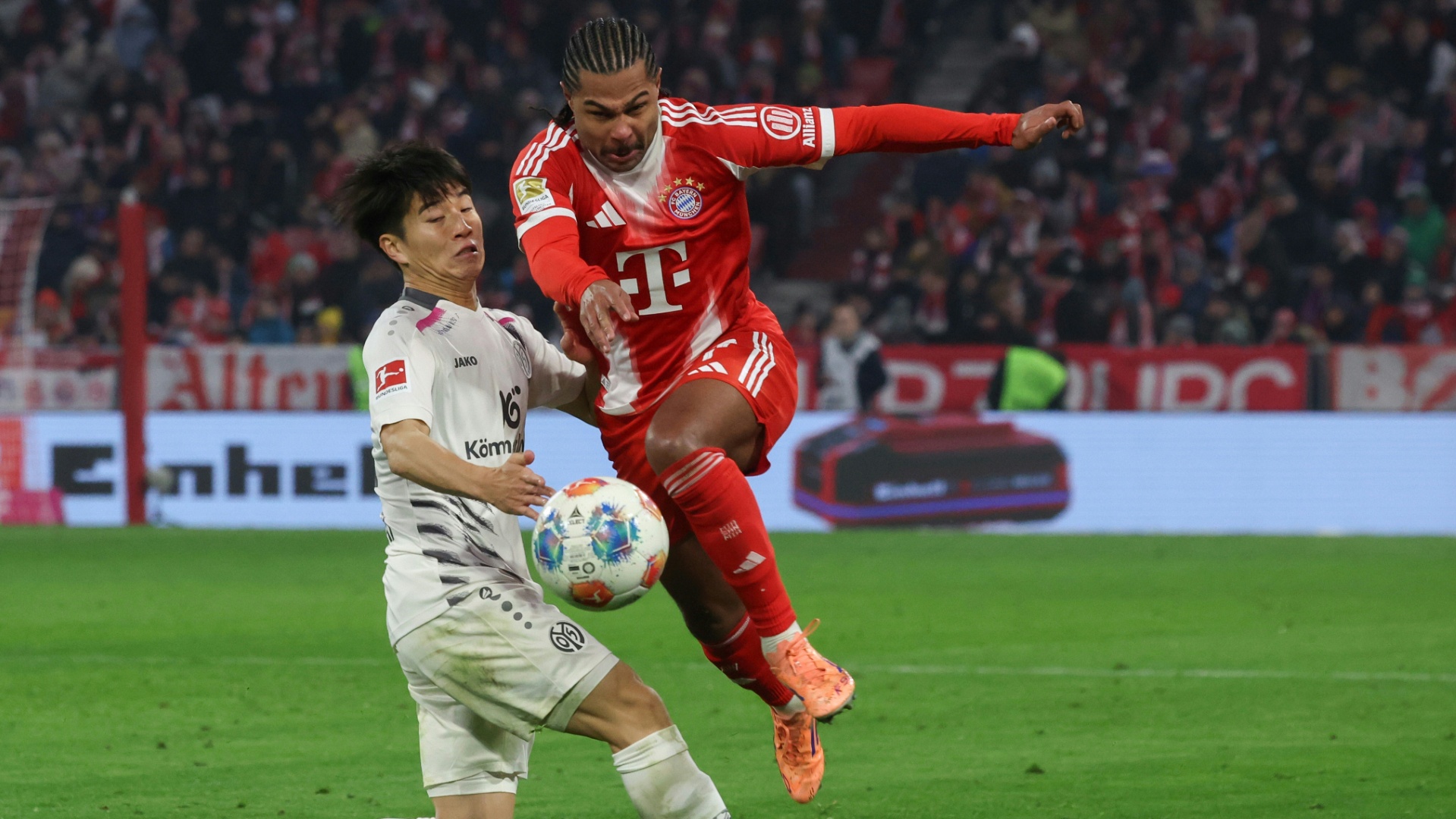Bayern erzielt späten Ausgleich und verhindert Niederlage zu Hause gegen Mainz