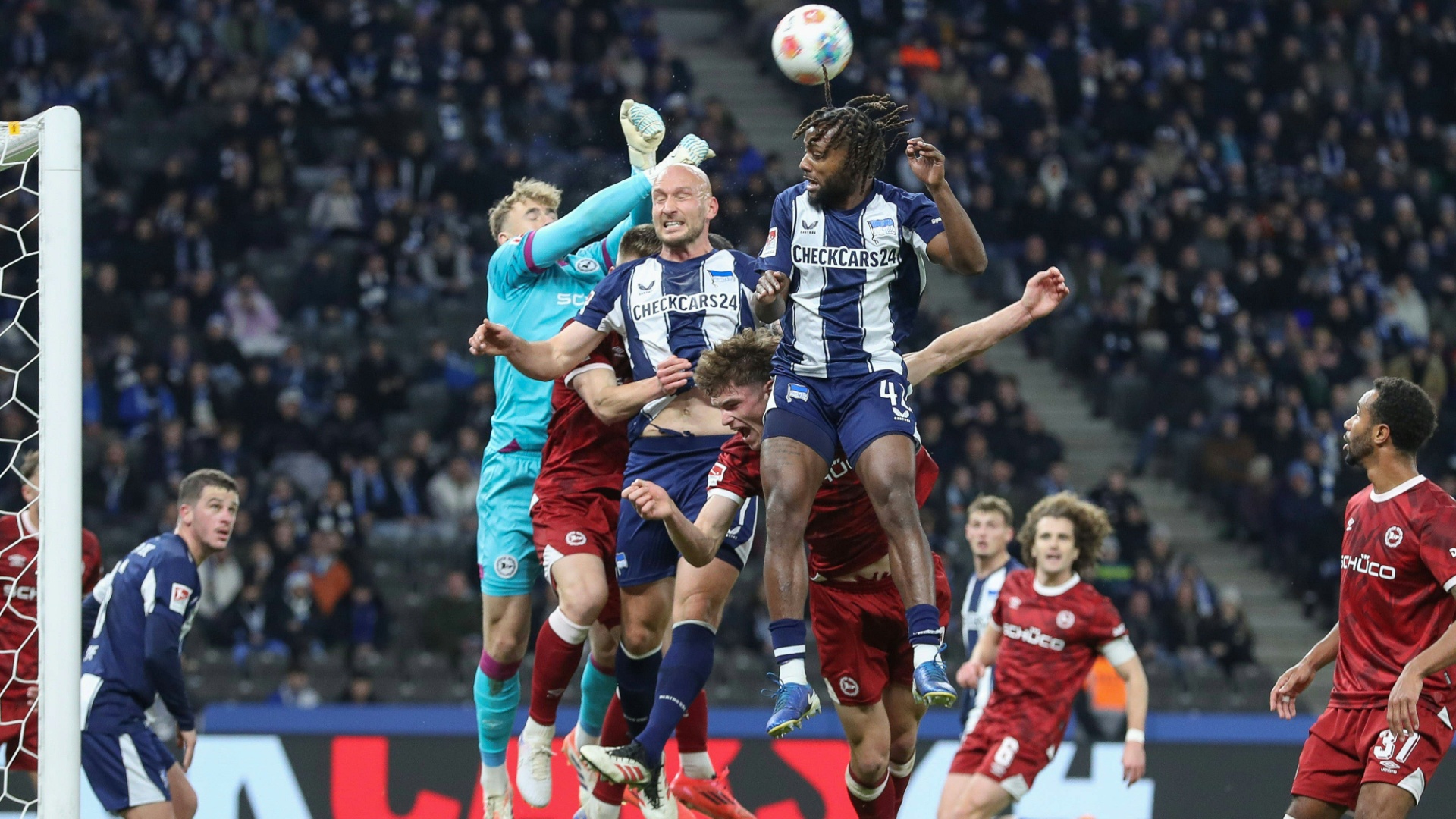 Gleiches in allerletzter Minute: Rückschlag für Hertha BSC