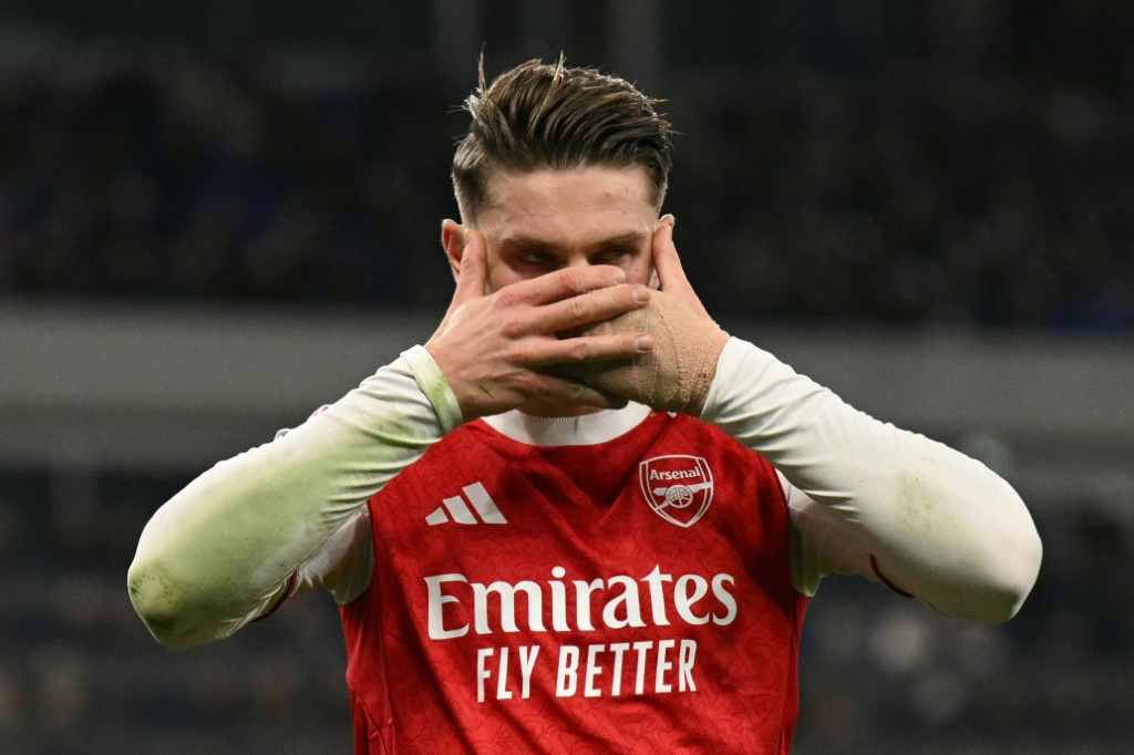 Gyökeres prolomil gólové sucho a vrátil Arsenal na čelo ligy k Vánocům