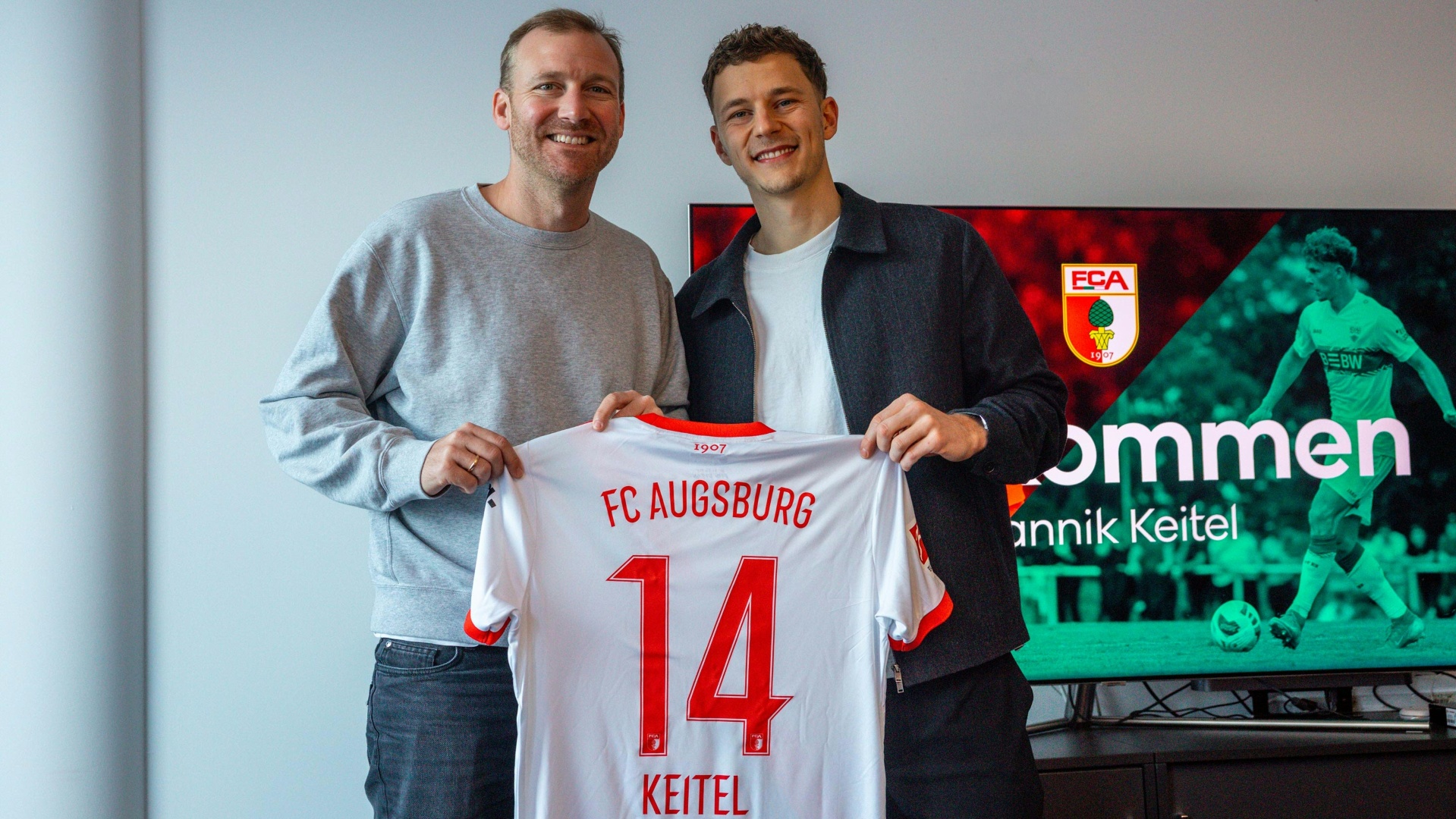 FC Augsburg leiht Keitel vom VfB Stuttgart